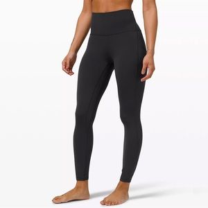 Lululemon high rise black leggings sz 2